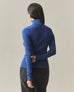 Women's Luxe Rib Turtleneck - Navy Peony